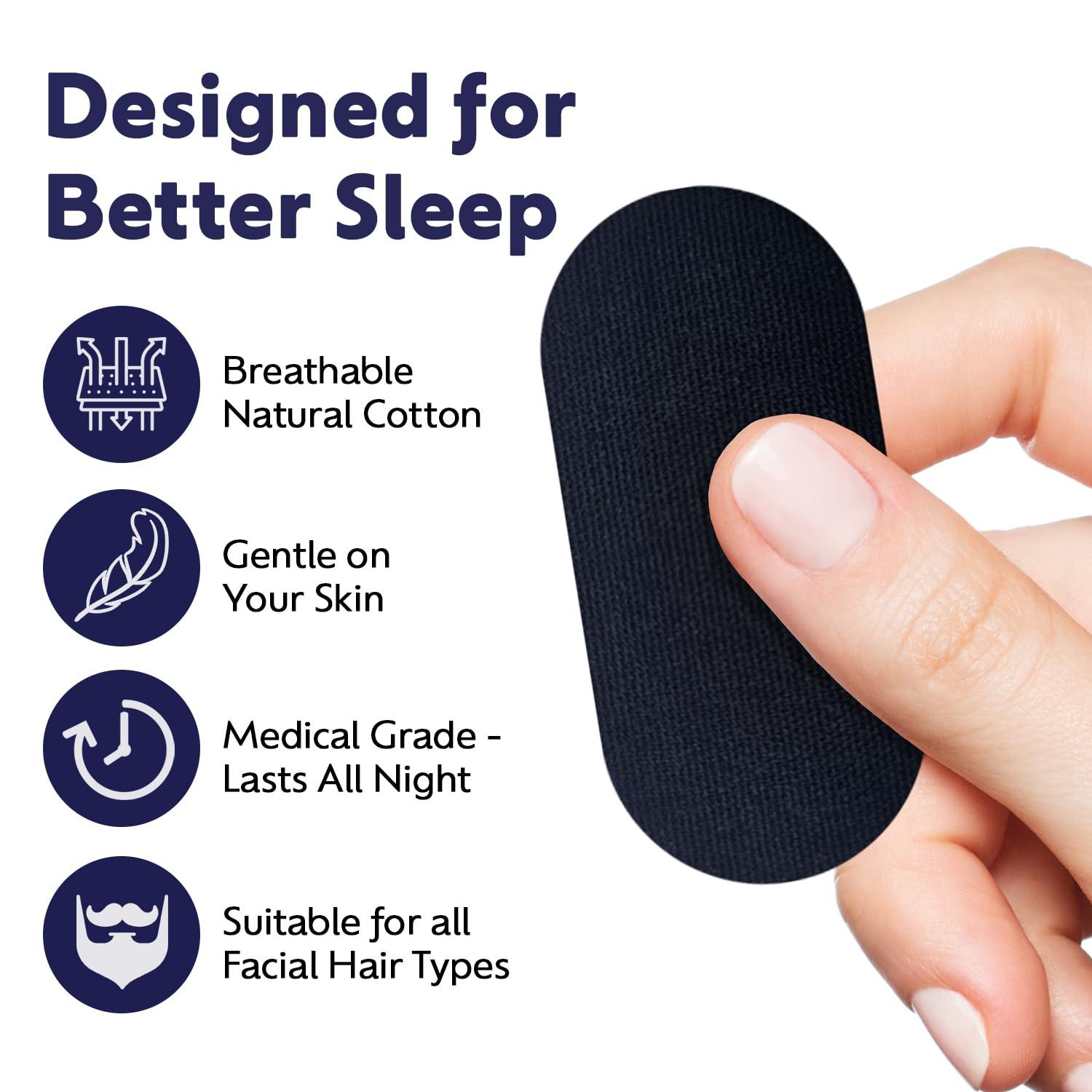 Zedzzz Sleep Zedzzz Mouth Tape for Sleeping (35 Strips) | Anti Snoring Aid for Men & Women | 5+ Weeks of Sleep Tape Strips | Sleep Aid | Anti Snoring Devices Mouth Tape | Snore Stopper | Reusable Mouth Tape
