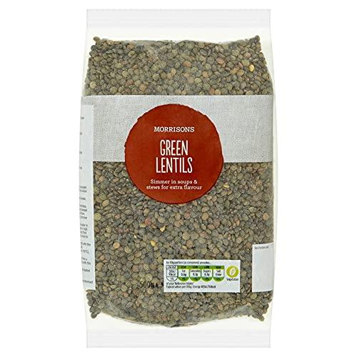 Morrisons Morrisons Green Lentils 500 g x 5