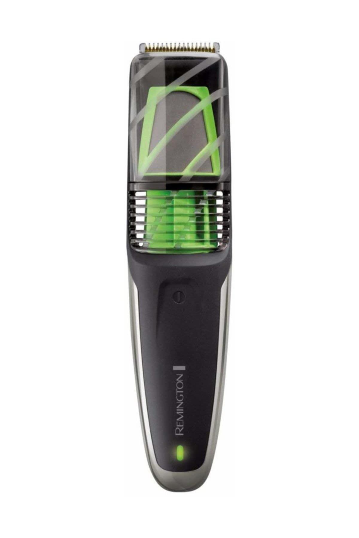 Remington Remington Vacuum Beard and Stubble Trimmer (Vacuum to catch Trimmed Hair, Titanium Blades, Adjustable Comb, Detail Blade for Styling and Edging, Lithium Power, Cordless, 60-Minute Runtime) MB6850