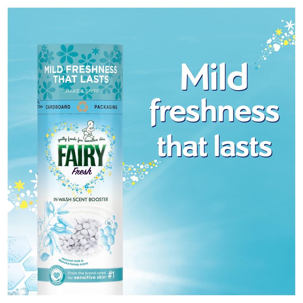 Fairy Non Bio Fairy in-Wash Scent Booster 245 g x 6, Fresh, Mild Freshness That Lasts