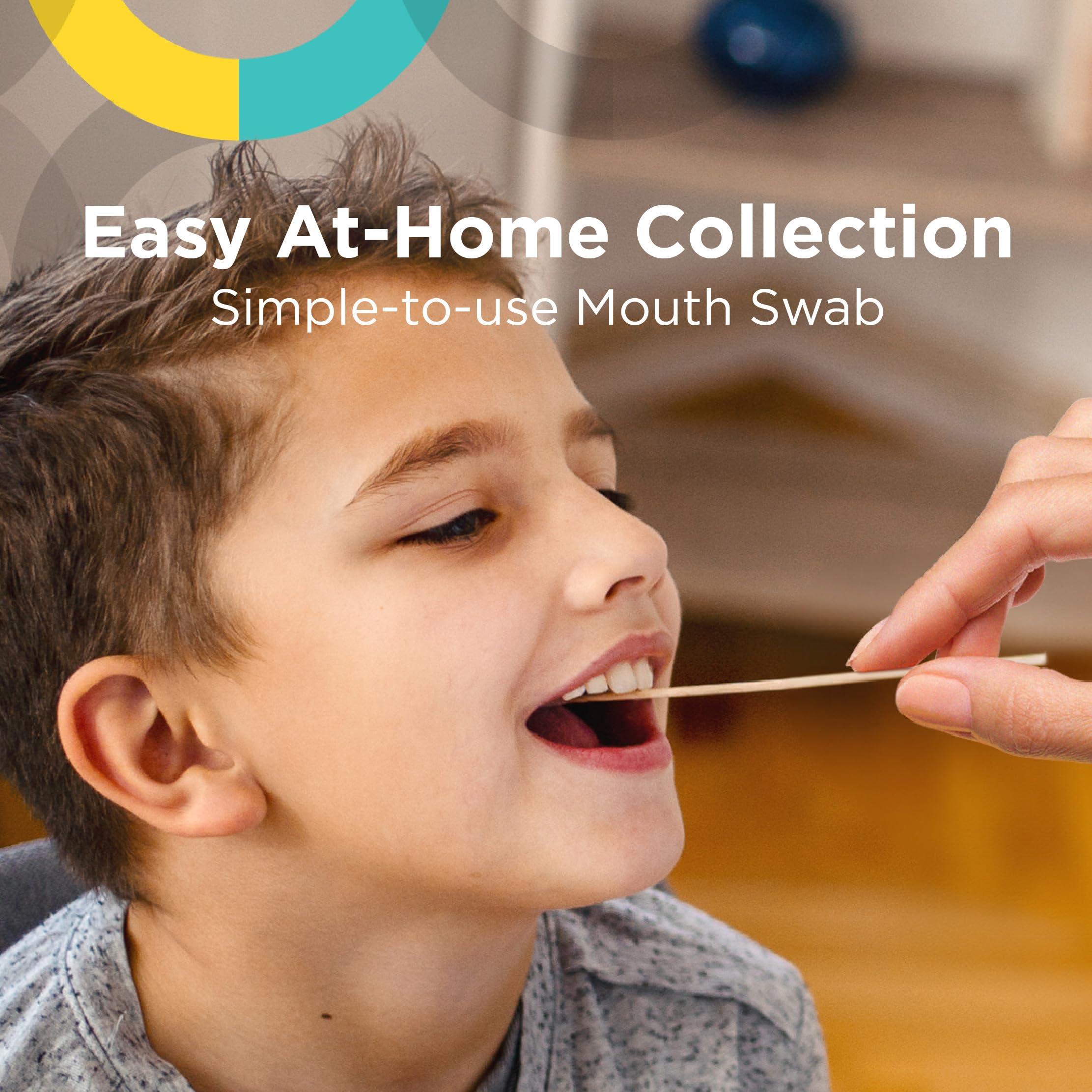 HomePaternity HomePaternity Sibling DNA Test, Fast Results, Highest Accuracy Available with Up to 34 Genetic Markers Tested, All Lab Fees & Shipping Included