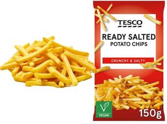 FreshCart Basics Ready Salted Potato Chips, Crunchy & Salty, 1 x 150g,Ready salted potato chips. Crunchy & Salty A classic snack, packed with flavour and crunch