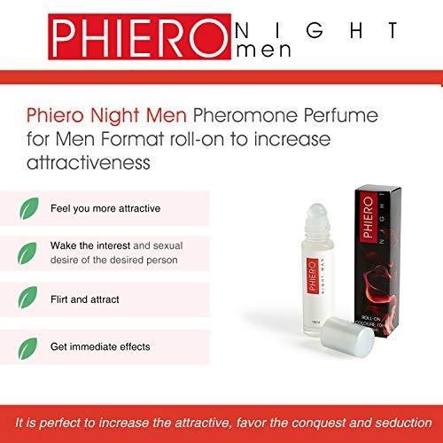 PHIERO Pheromone - 3 Phiero Night Man: Pheromone perfume for men