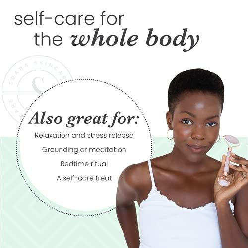 Sdara Skincare Sdara Skincare Face Roller - Rose Quartz Relaxing Massager - Facial Tool Alternative to Jade Roller