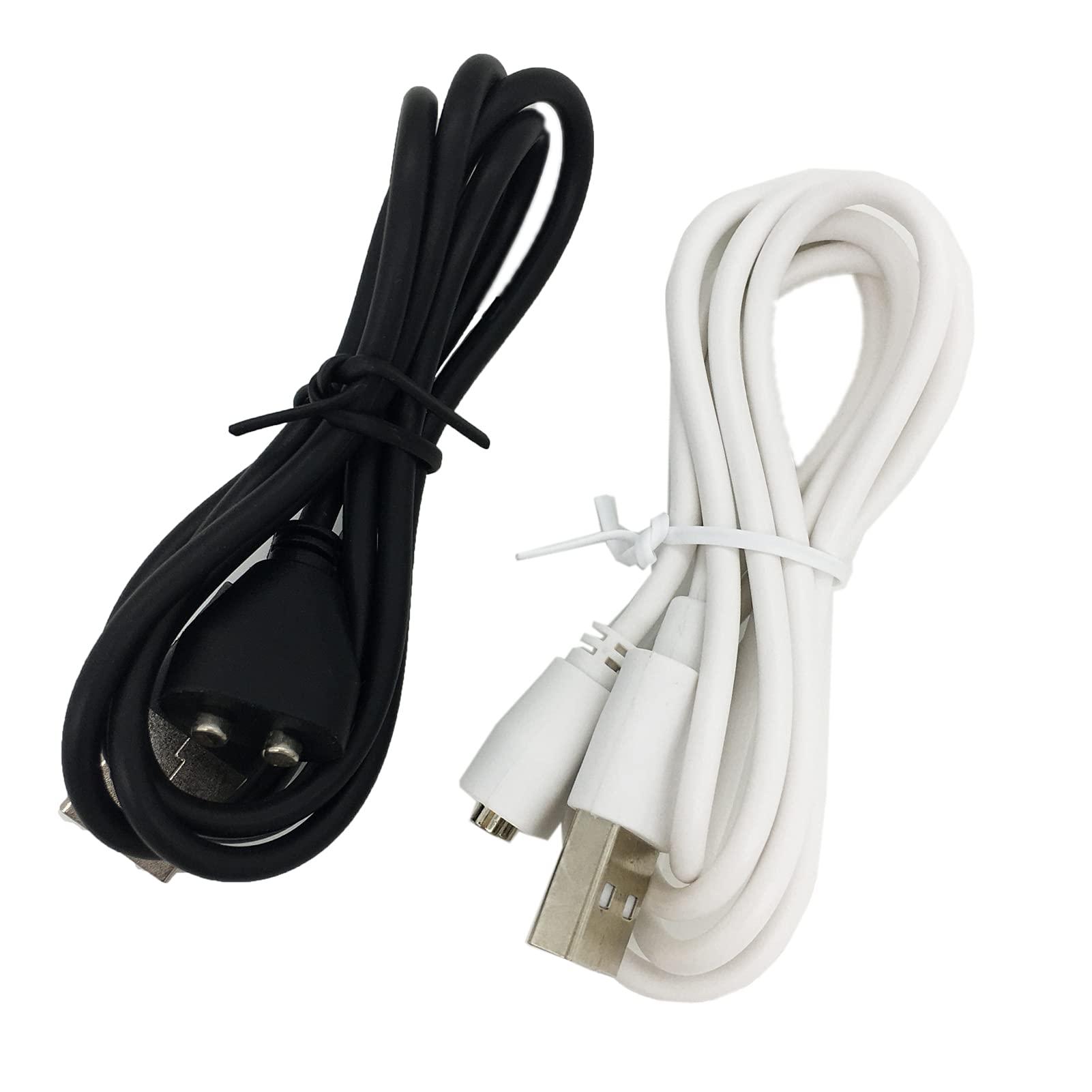 PDEEY Max 2 Lovense Charger - Magnetic USB Charging Cable for Womanizer Personal Massager (6mm Wideth,2-Pack)