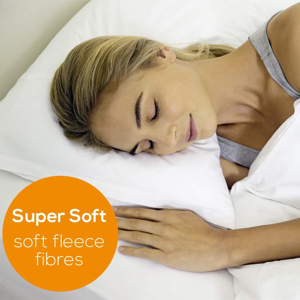 Beurer Beurer TS15 Ecologic+ Heated Underblanket | Double electric blanket with elastic straps for a non-slip fit it to your mattress | Easy-to-use | Machine washable | Soft and breathable | Size 152x122cm