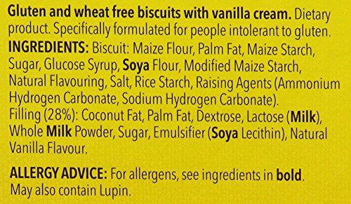 Schr Schr Gluten Free Custard Creams, 125 g