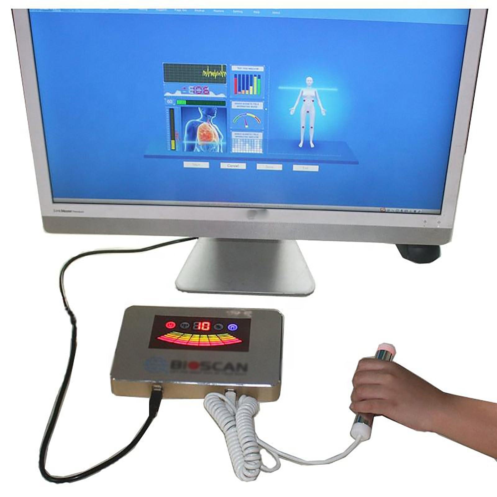 FreshCart Basics Quantum Analyzer - Full Body 3D Scan for Health Analysis | Multi-Language Support | Windows Compatible - Achieve Optimal Well-being