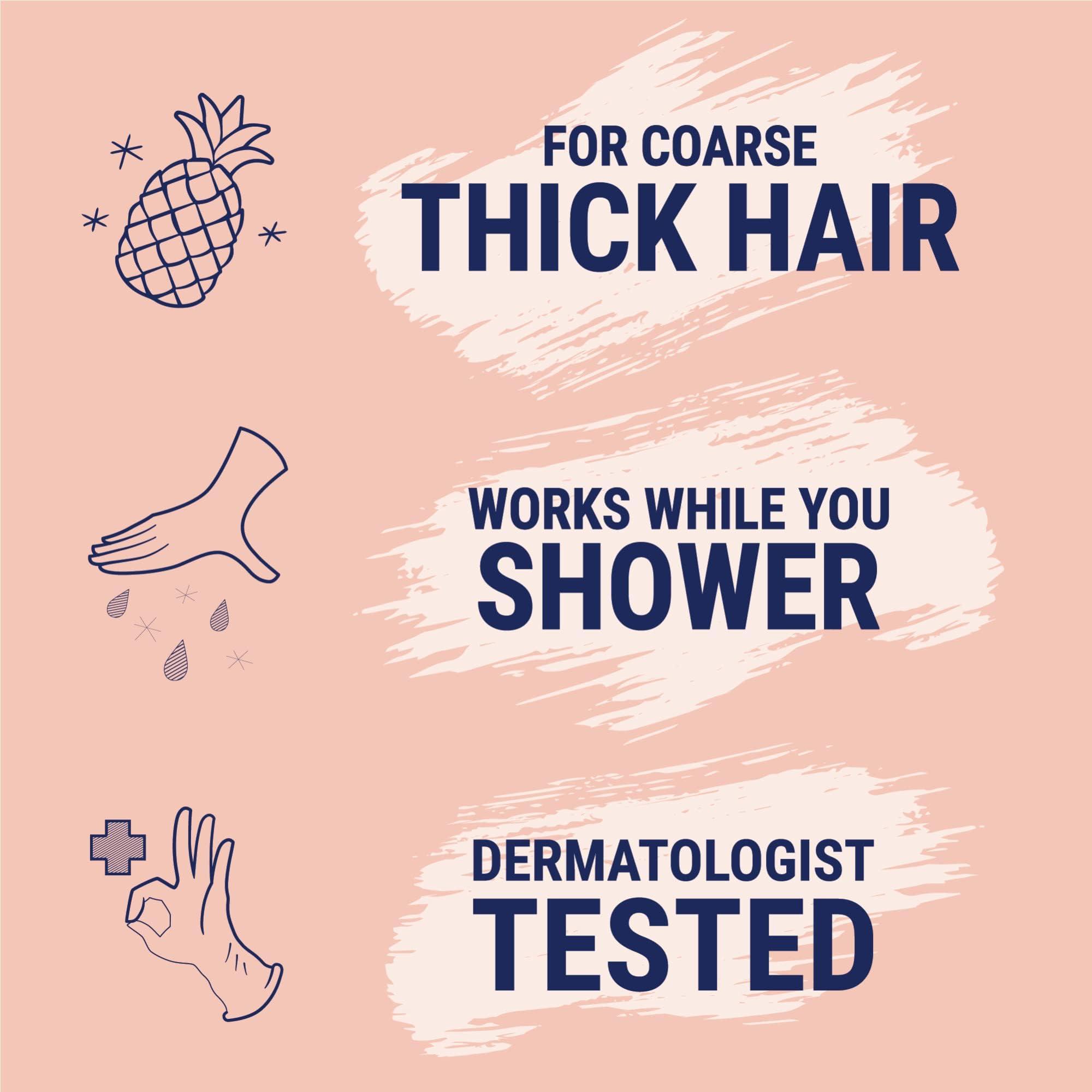 Nair Nair Shower Power Sensitive Hair Removal for Legs Body, 12.6 fl oz