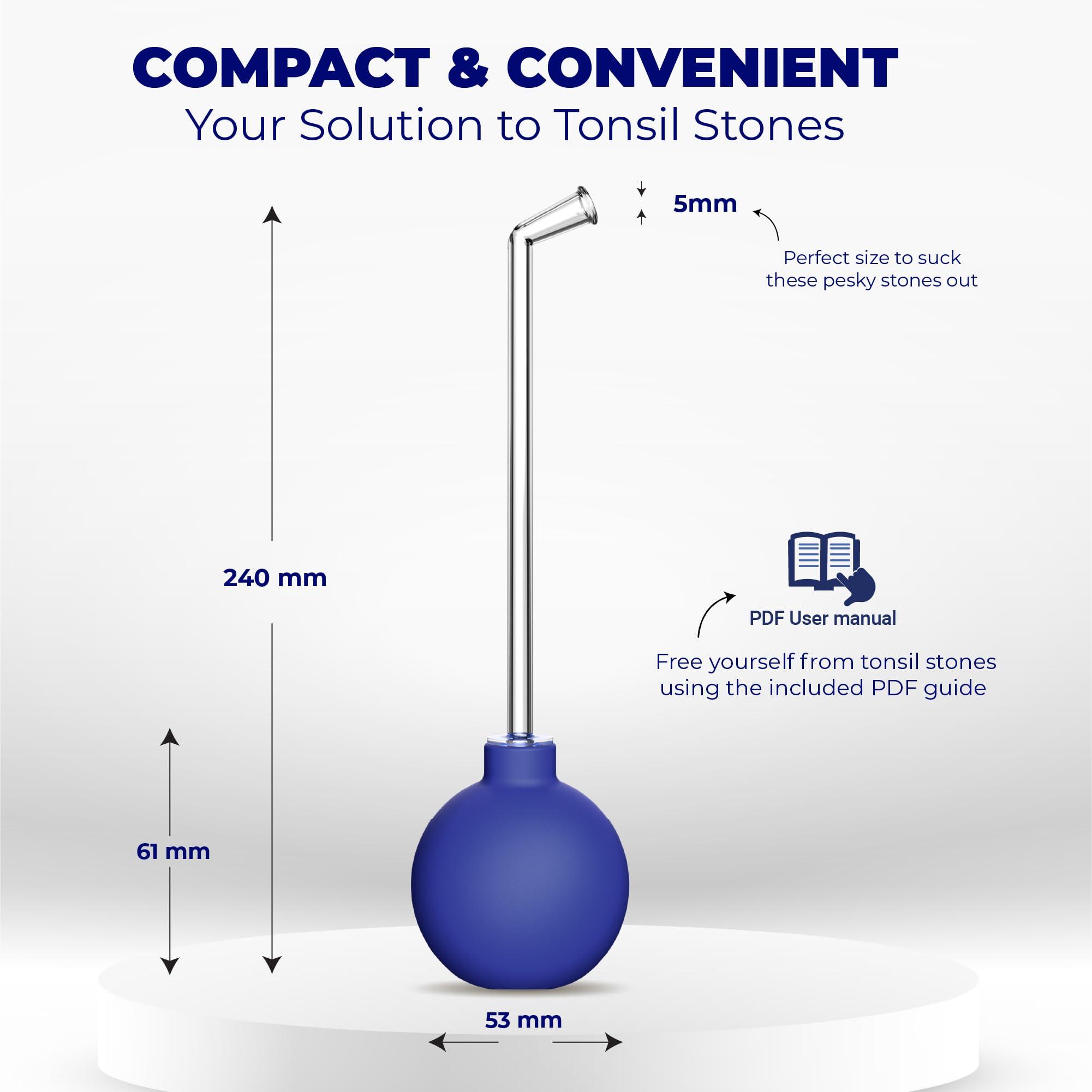 ORAVIX Oravix Tonsil Stone Remover Vacuum, Tonsil Stone Remover for Bad Breath Treatment, Tonsil Stone Suction Tool, Tonsil Stones Remover, Tonsil Stone Remover Vacuum Pump, Tonsil Stone Vacuum