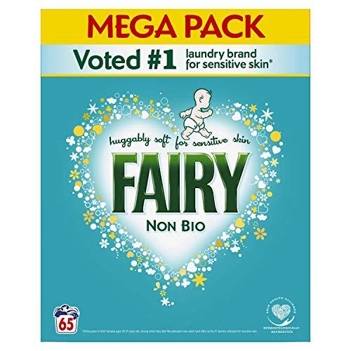 Fairy Fairy Non Bio Washing Powder for Sensitive Skin, 65 Washes, 4.225 kg