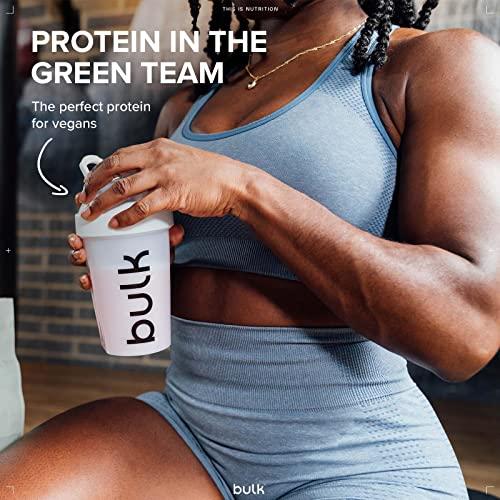 Bulk Bulk Soya Protein Isolate Powder, Vegan Protein Shake, Chocolate, 1 kg, 33 Servings, Packaging May Vary