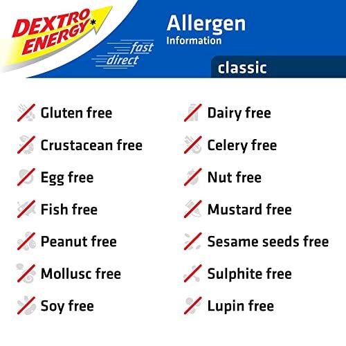 Dextro Energy Dextro Energy Classic Tablets, 47 g, Pack of 24, Energy Tablets, for a Quick Burst of Glucose
