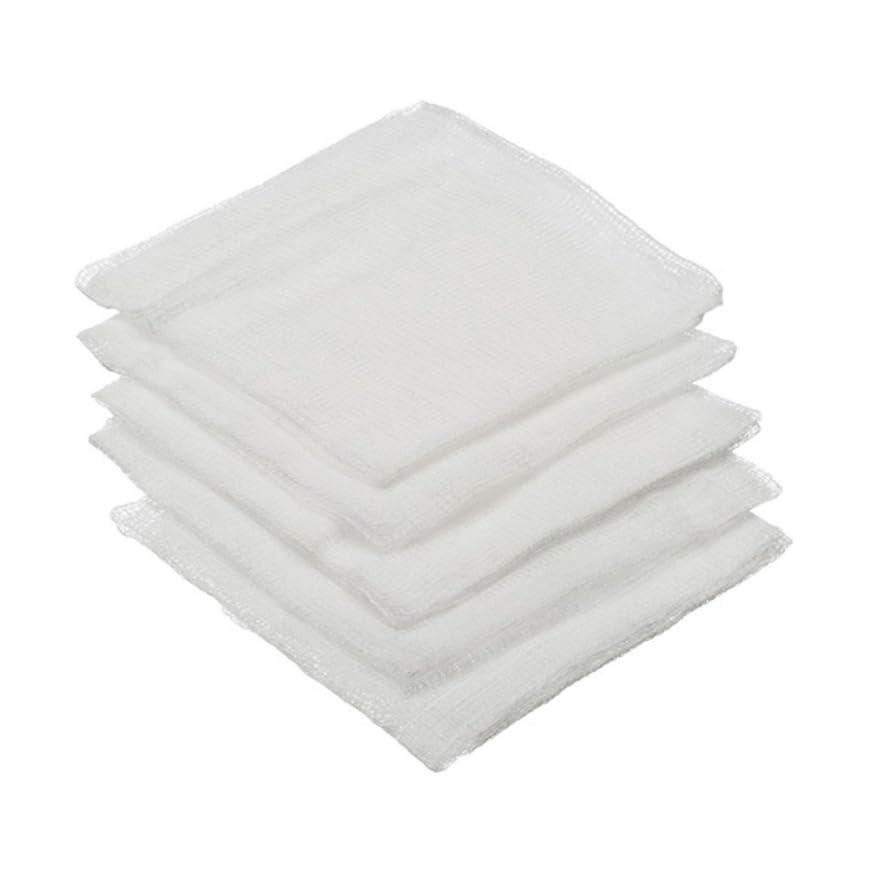 MediSale Non-Woven Sterile Swabs 5x5 cm 4-Ply - Pack of 30 | Soft and Highly Absorbent Medical Gauze Pads