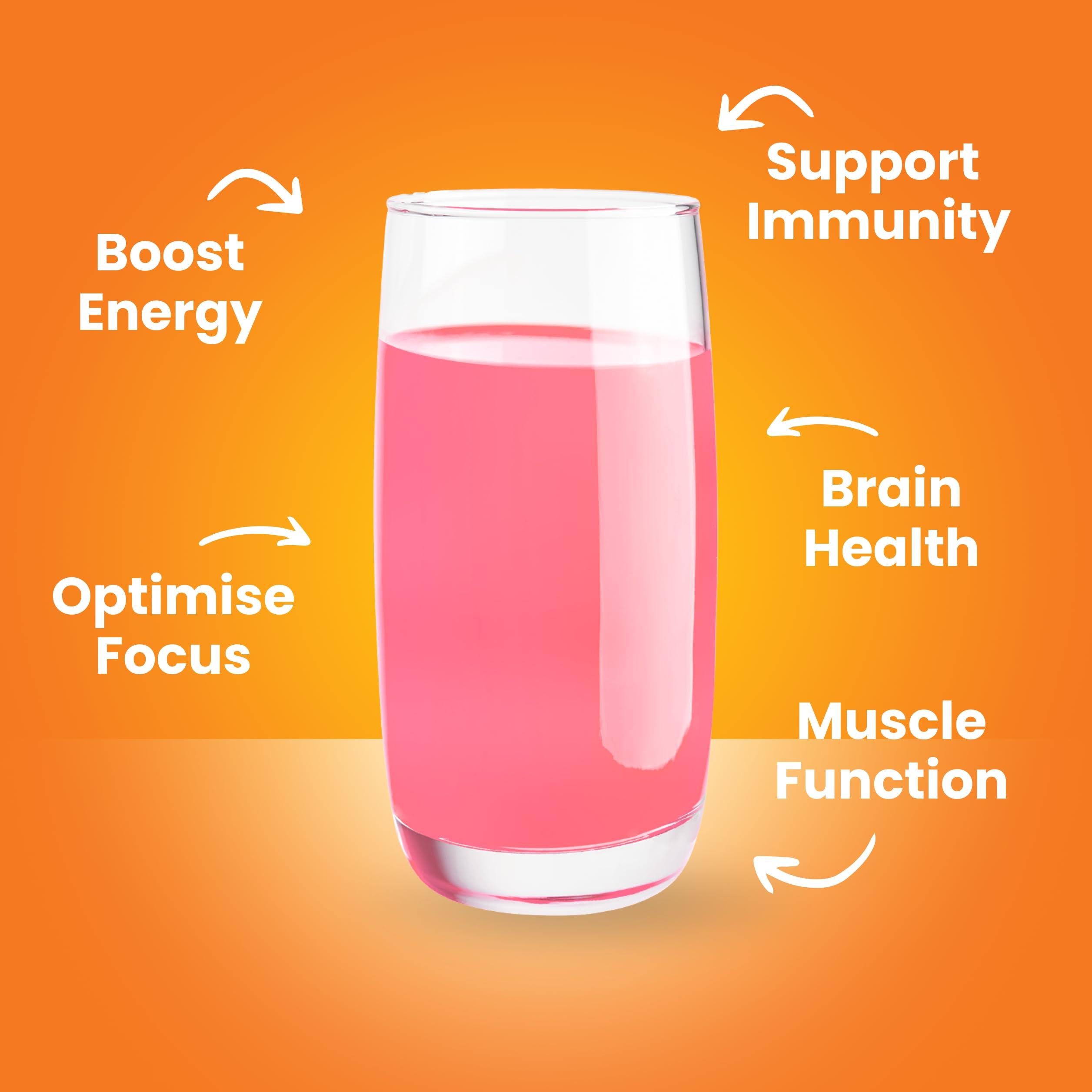 Revive Active Zest Active Super Supplement by Revive Active - Advanced 25 Ingredients in One Daily Sachet - Everyday Boost Supports Energy, Immune System, Brain & Muscle Function - 30 Day Supply