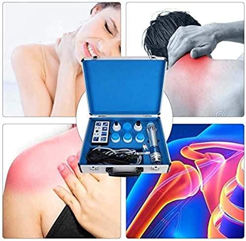 Generic Shockwave Therapy Machine for Ed, Electromagnetic Extracorporeal Machine Relief for Plantar Fasciitis, Tendonitis, Elbow Pain