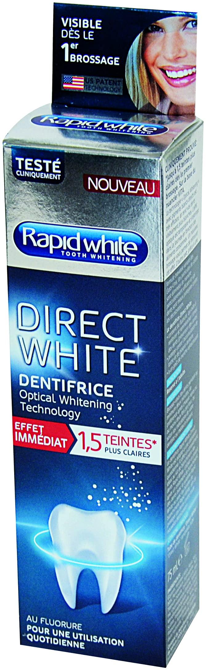 RAPIDWHITE Rapid White Direct White Toothpaste 75ml