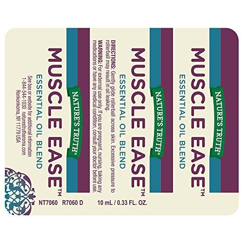 Nature\'s Truth Massage Oil for Muscle Pain | Soothing Essential Oil | 10mL | Roll-On | by Nature\'s Truth