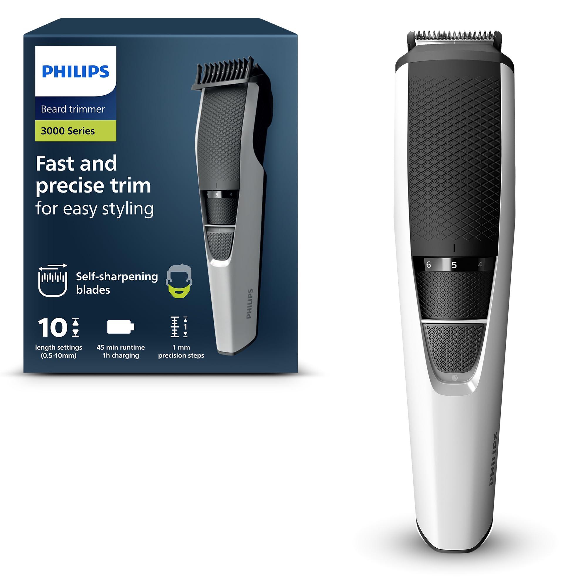 PHILIPS \"Philips Beardtrimmer 3000 Series, Beard Trimmer with Lift & Trim Technology (model BT3206/14)\"