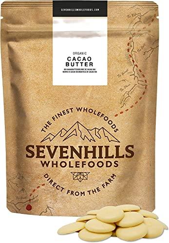 sevenhills wholefoods Sevenhills Wholefoods Organic Cacao Butter, Rounds 1kg