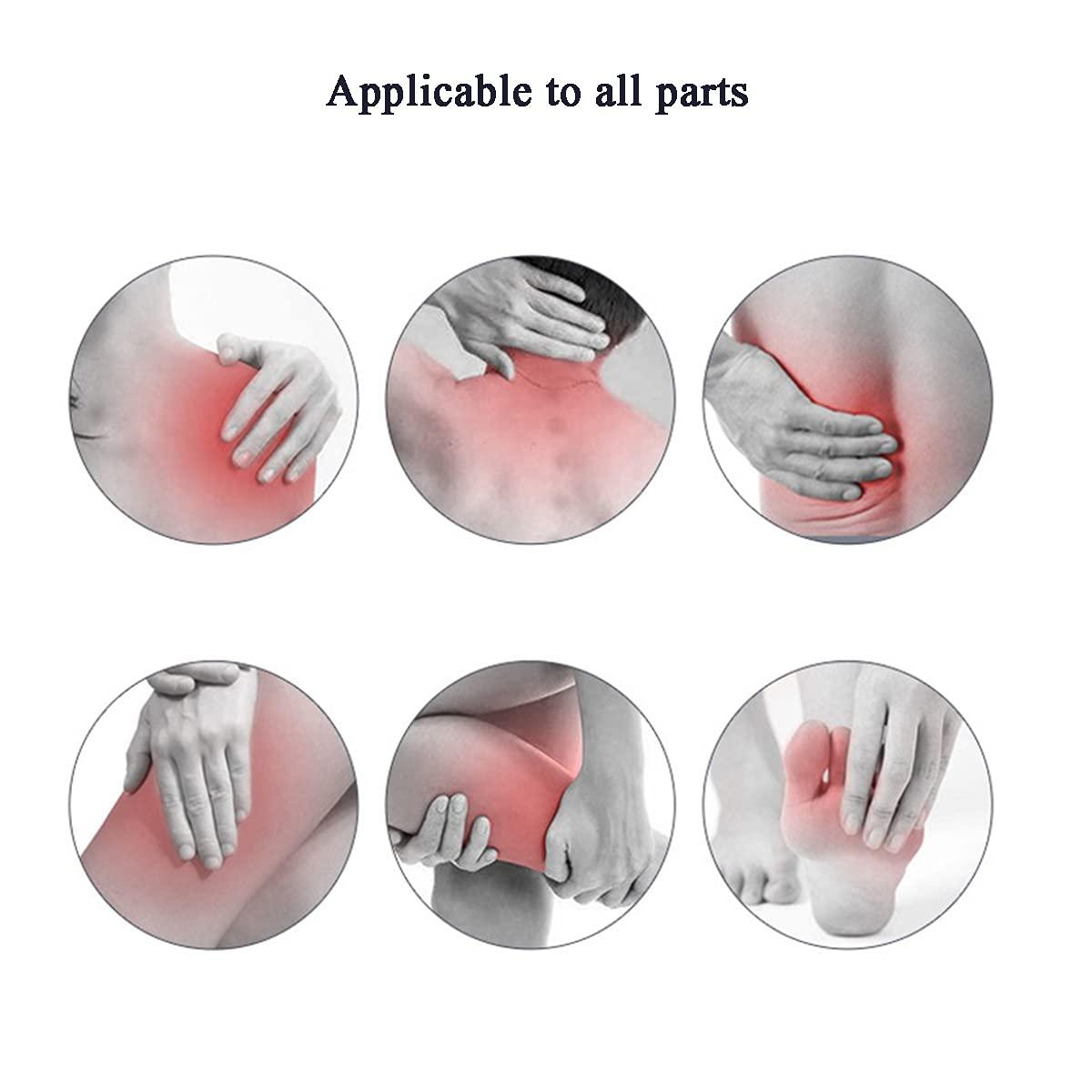 LMEIL LMEIL Electric Acupuncture Stimulator Machine, 6 Channel Output Patch Massager Machine Care Kit Digital Electro Therapy Acupuncture Stimulator