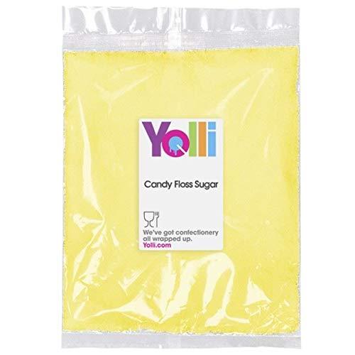 Yolli Yellow Candy Floss Sugar 700g Bubble Gum Flavour