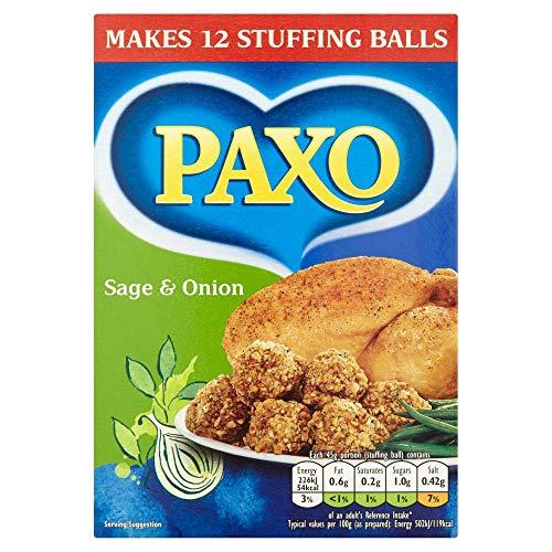 PAXO Paxo Sage and Onion Stuffing Mix, 170 g Box (Pack of 1)