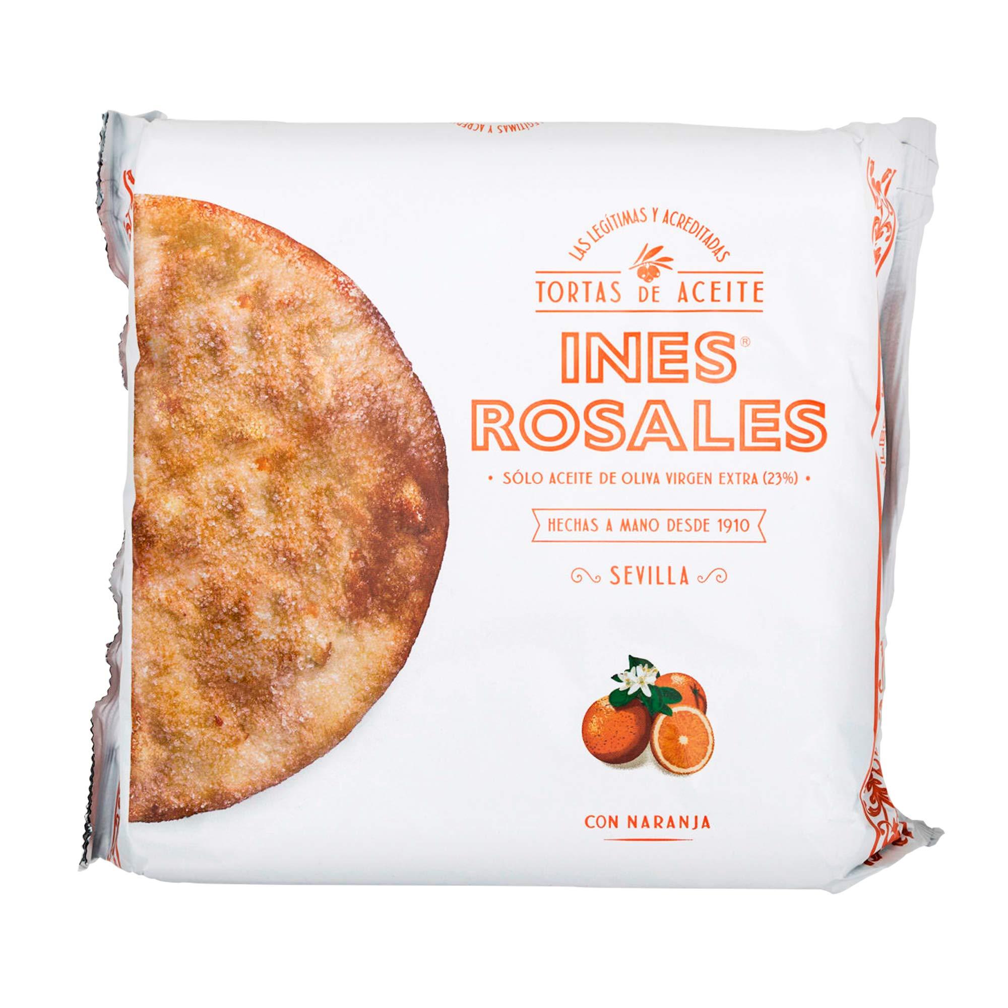 Ines Rosales Ines Rosales Sweet Olive Oil Tortas with Orange, Spanish Snacks, 14 x 120g