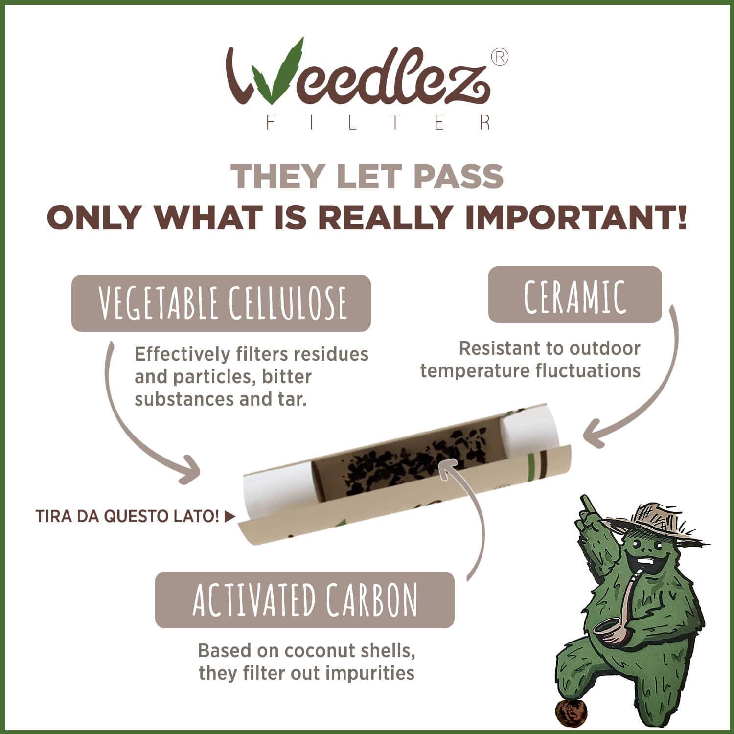 Mister Canapa Mister Canapa, Activated Carbon and Cellulose Filters, Diameter 6 mm, Pink, 50 Pieces