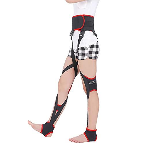 Tapef@ O/X Leg Type Correction Belt Adjustable Leg Correction Band, Correction Brace Belt Knock Knees Valgus Deformity Bow Legs Band Straighten Belt-L