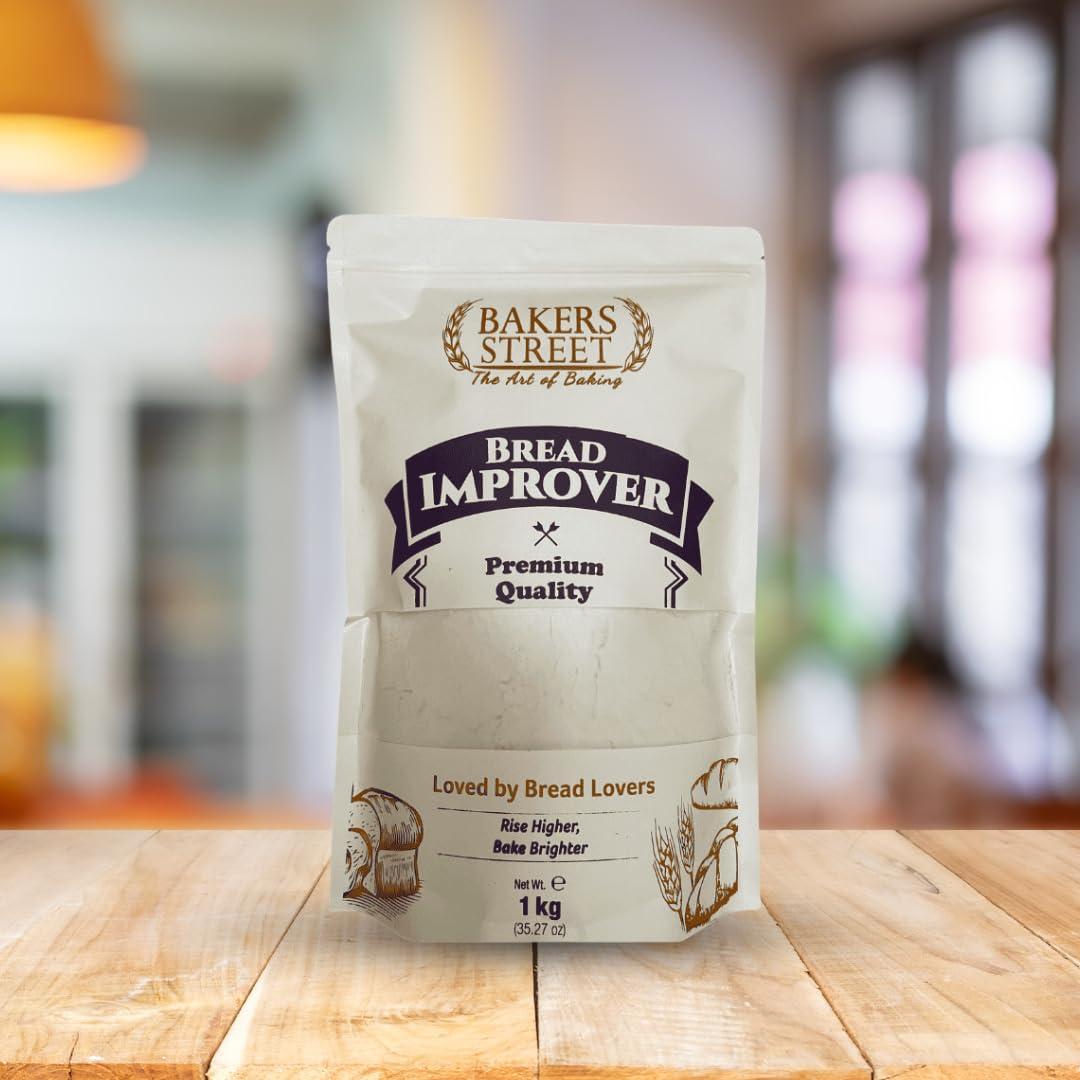 Generic General Purpose Bread Improver 3X1kg (3Kg) - Clean Label | Dough Conditioner Enhancer | For Bread and Cake Making