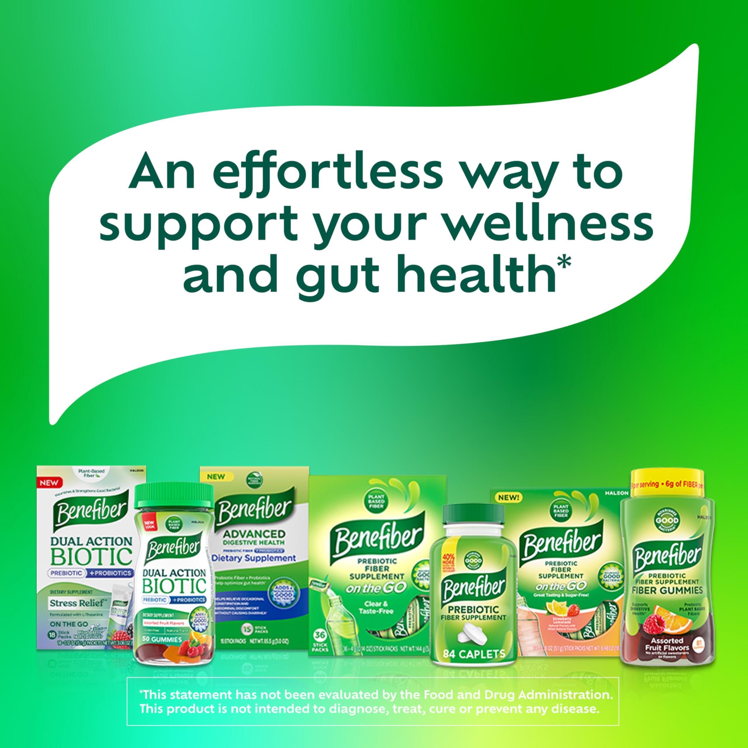 Benefiber Benefiber 302805 Fiber Supplement Powder Stick Packs for Digestive Health, 28 Sticks, 3.92 Ounces