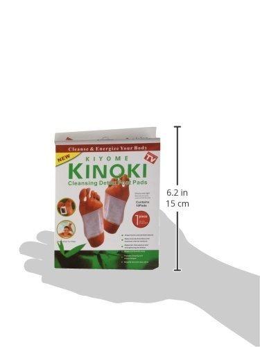 Kinoki Original Kinoki Detox Foot Pads - Vital Plaster for Feet - Economy Pack of 5 = 50
