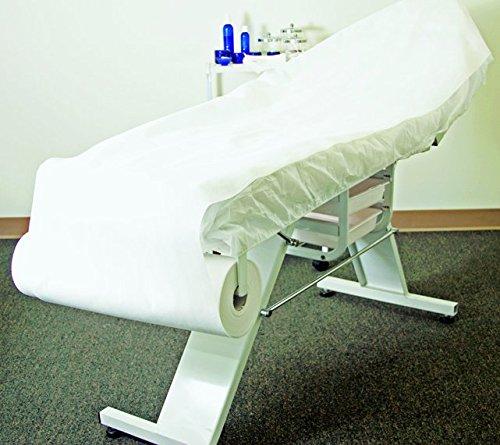RSL89 1 Beauty-Spa-Medical Disposable Perforated Bed Cover Roll, Non-Woven Disposable Exam Bed Sheet Covers for Facial Bed Waxing Bed Exam Table Covers for Massage, Lash, Micro-needling, Tattoo Bed By RSL89