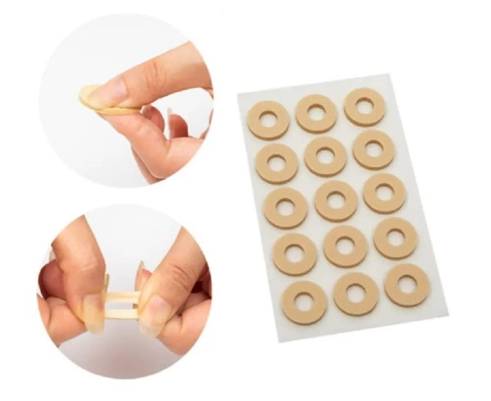 LR Supplies Corn Plasters Foam Cushion Ring Pads Callus Foot Health Toe Pain Adhesive Care