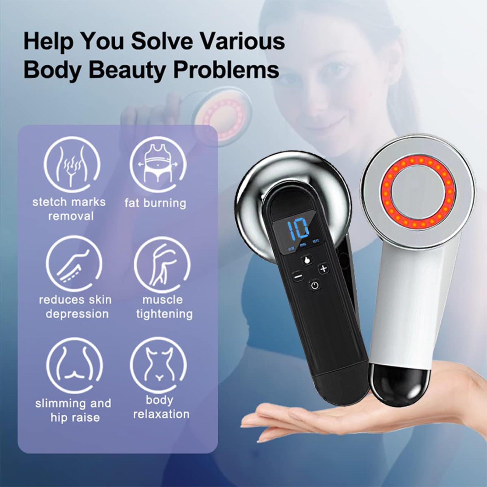 MWSHIYUQING MWSHIYUQING Cellulite Treatment Machine, Lightweight Body Fat Eliminator Machine Belly Smoother Leg Cellulite Remover, For Human Skin