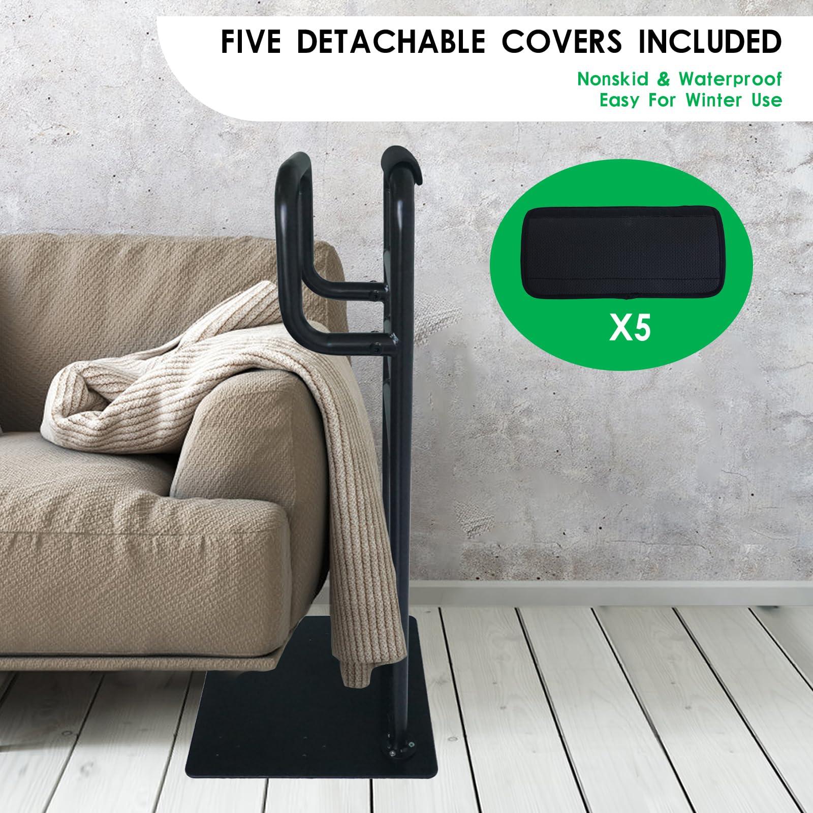 Coocure Couch Stand Assist for elderls, Sofa & Chair Stand Assist Rail, Heavy Duty Stand Assist Rail with Non-Slip Covers. Suitable for Seniors and Other Relied On Persons.