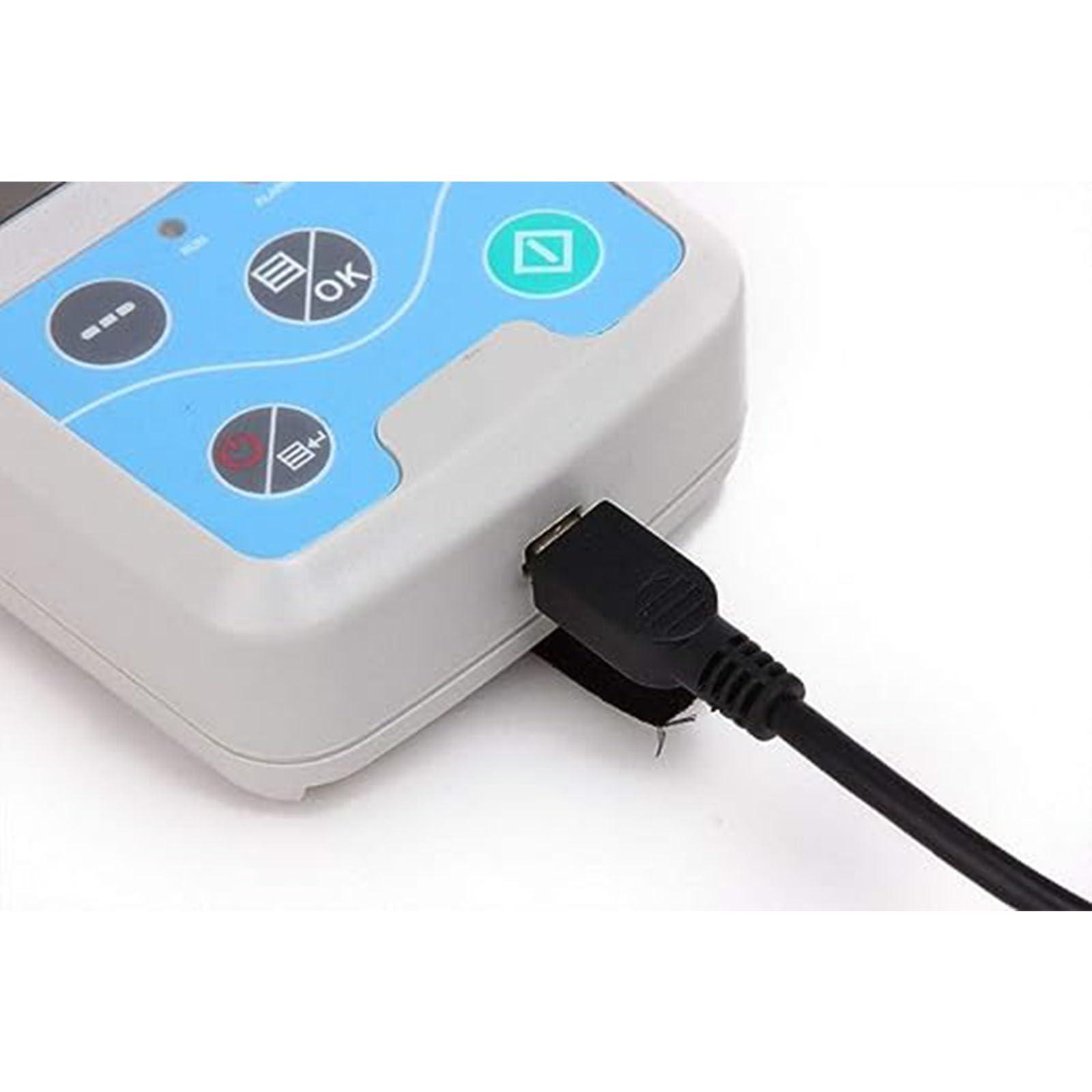 DOUKI DOUKI 24 Hours Ambulatory Blood Pressure Monitoring System ABPM Ambulatory Blood Pressure Analysis System Blood Pressure Recorder Detector 6 Cuffs