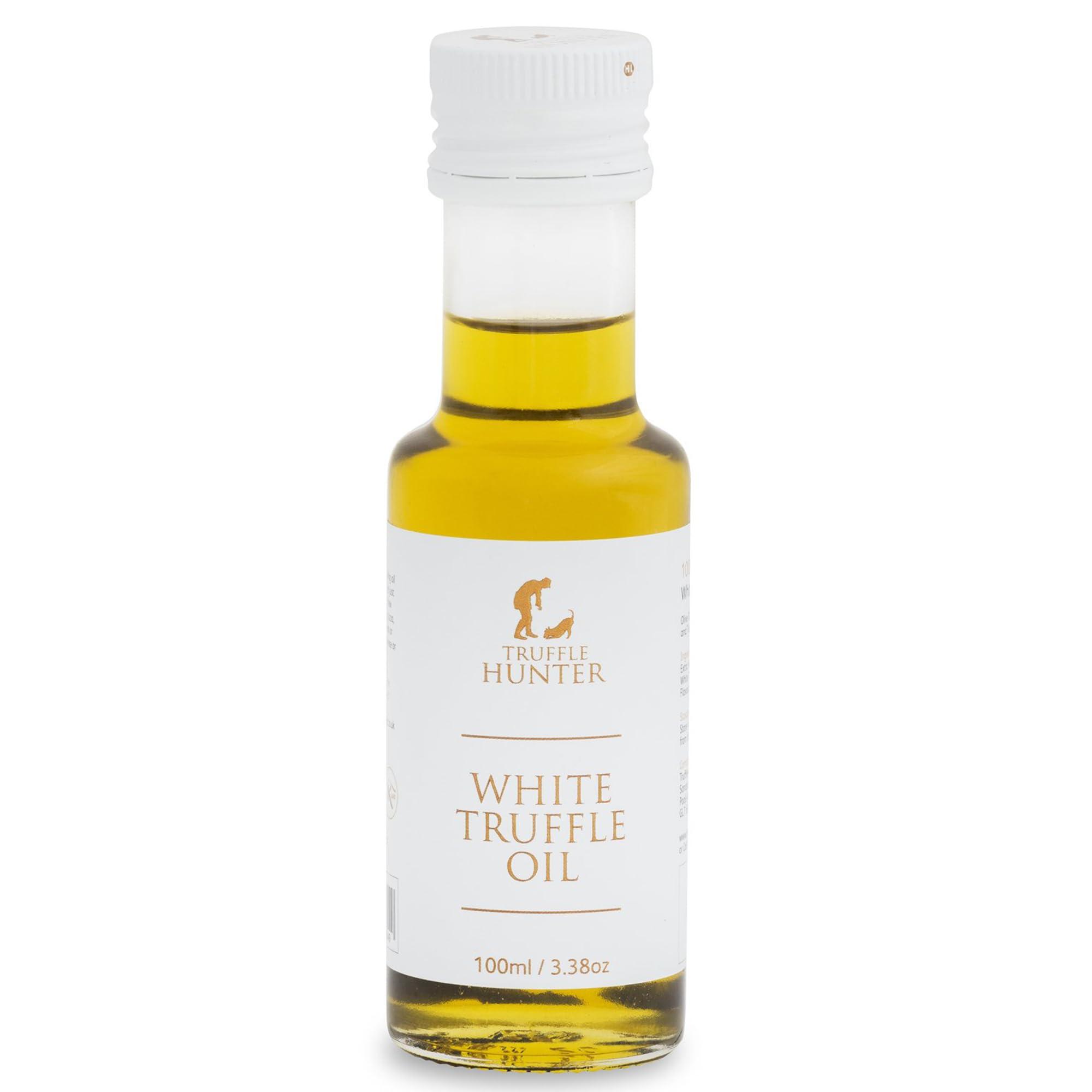 TruffleHunter TruffleHunter - White Truffle Oil - Extra Virgin Olive Oil for Cooking & Seasoning - 100 ml
