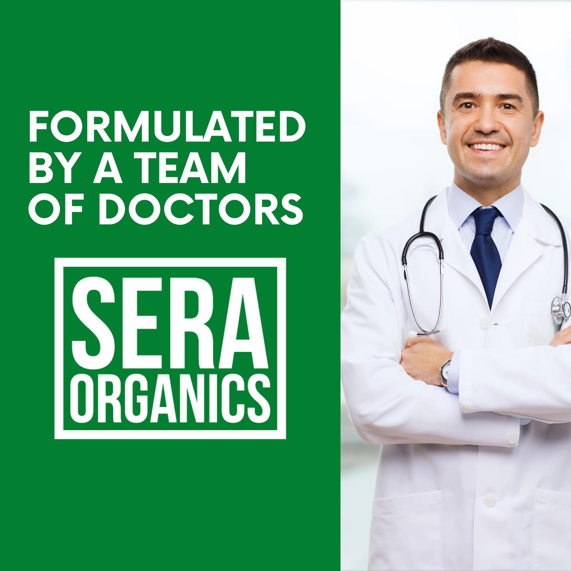 Sera Organics Fungal Nail Treatment Cream - Antifungal Ingredients Natural Strong Anti-Fungal Nail Treatment For Toenail Fungus, Foot Cream With Nourishing Oils For Nail Growth & Nail Repair (30ml) By Sera Organics