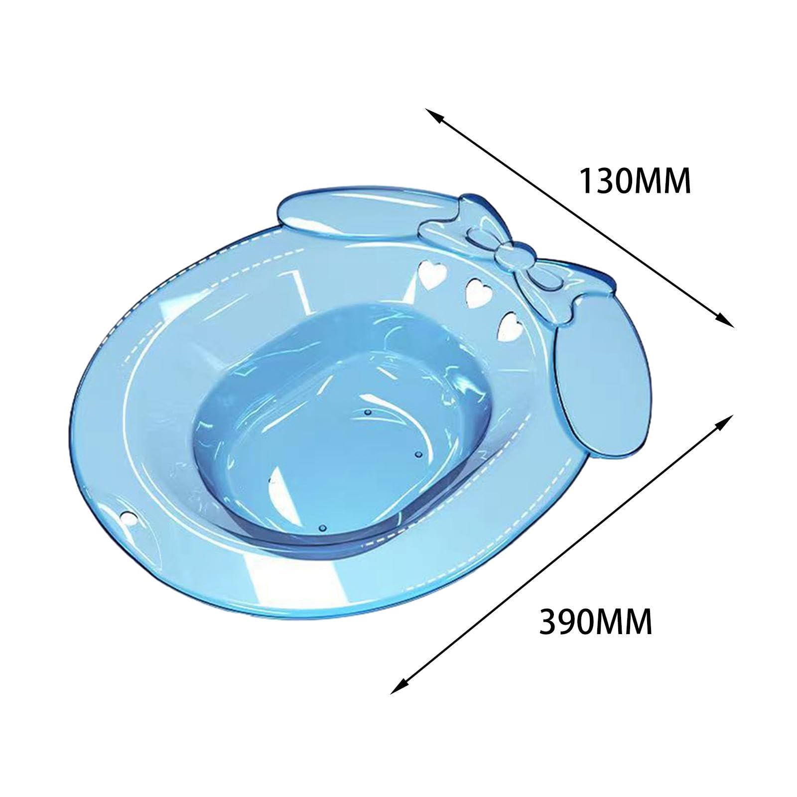 Generic Generic Sitz Bath Tub Sits Bath Hip Bath Bowl for Bathroom Hotel Restroom, Blue