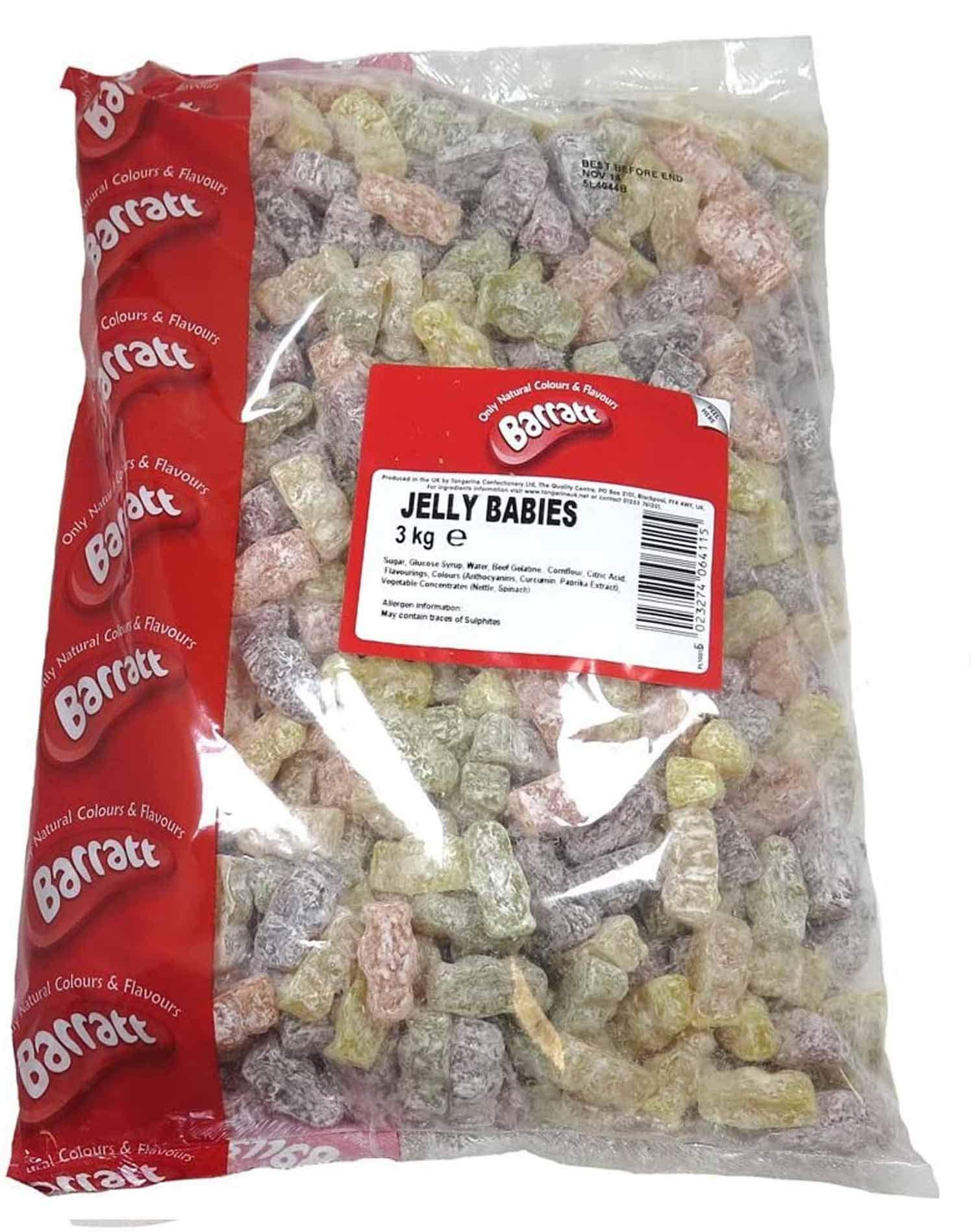 Barratts Barratts Jelly Babies 3 Kg