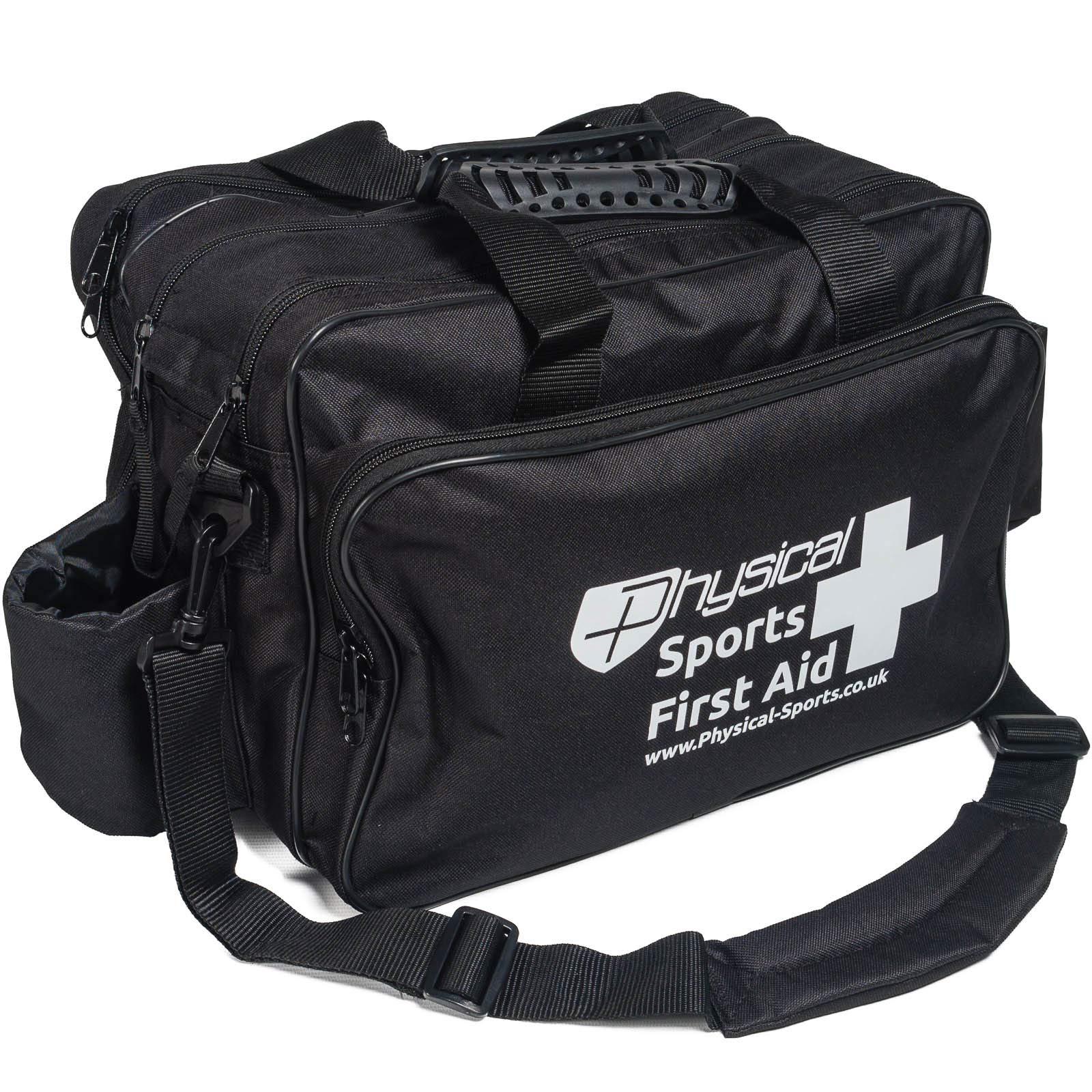 Physical Sports First Aid Professional Rugby First Aid Kit (Black Bag)