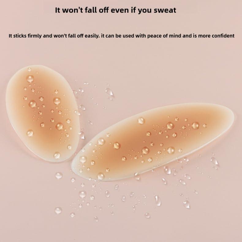 getuse getuse Silicone Adhesive Calf Pads - Soft Invisible Shaping Patch for Crooked or Thin Legs, 2 Pair Set, Comfortable Self-Adhesive Silicone Calf Straighteners (Coffee 120)