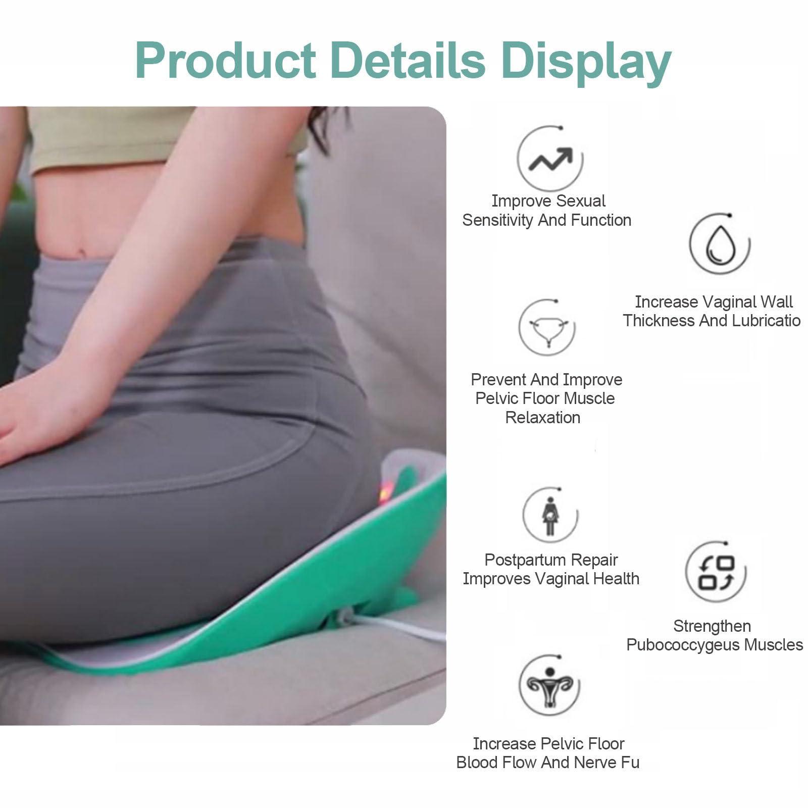 ZyKnaurral ZyKnaurral Electromagnetic Pelvic Floor Muscle Orthosis, Pelvic Floor Muscle Repair Device, Stimulates Pelvic Floor Muscle Contraction 12,000 Times, Targeting Male Prostate Problems