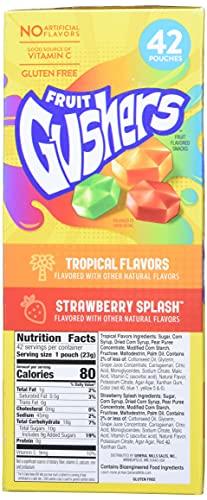 Gushers Betty Crocker Fruit Gushers Snacks, 42 Count, 952 g