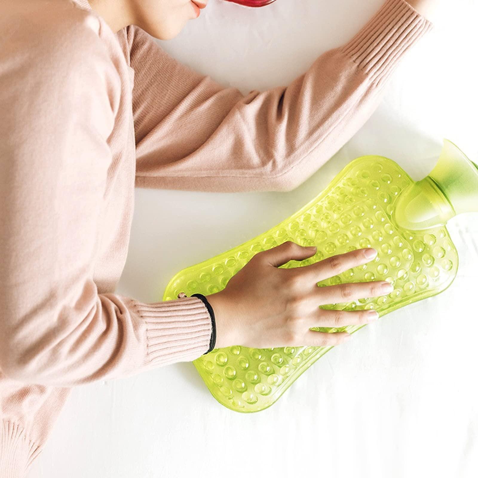 TEmkin Silicone Heater Hot Water Bottle with Cervical Spine Hot Compress