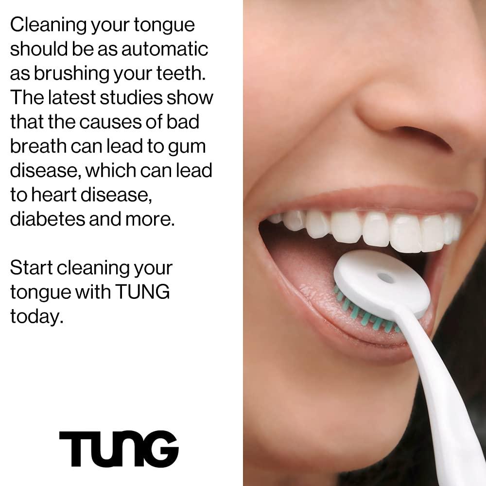 Peak Essentials The Original TUNG Gel Tung Fresh Mint Tongue Cleaner Gel - Pack of 4