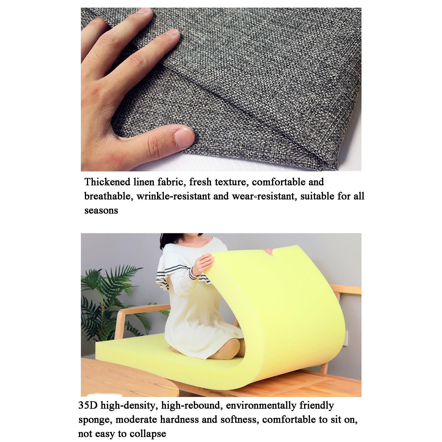 CZSHEYDOKI Thicked Seat Cushion, Shock Absorption Comfort Square Seat Pad, Office Chairs Recliner Wheelchair Car Seat Booster Cushion Dining chair cushions, For The Elderly, Post-Operative and Pregnancy