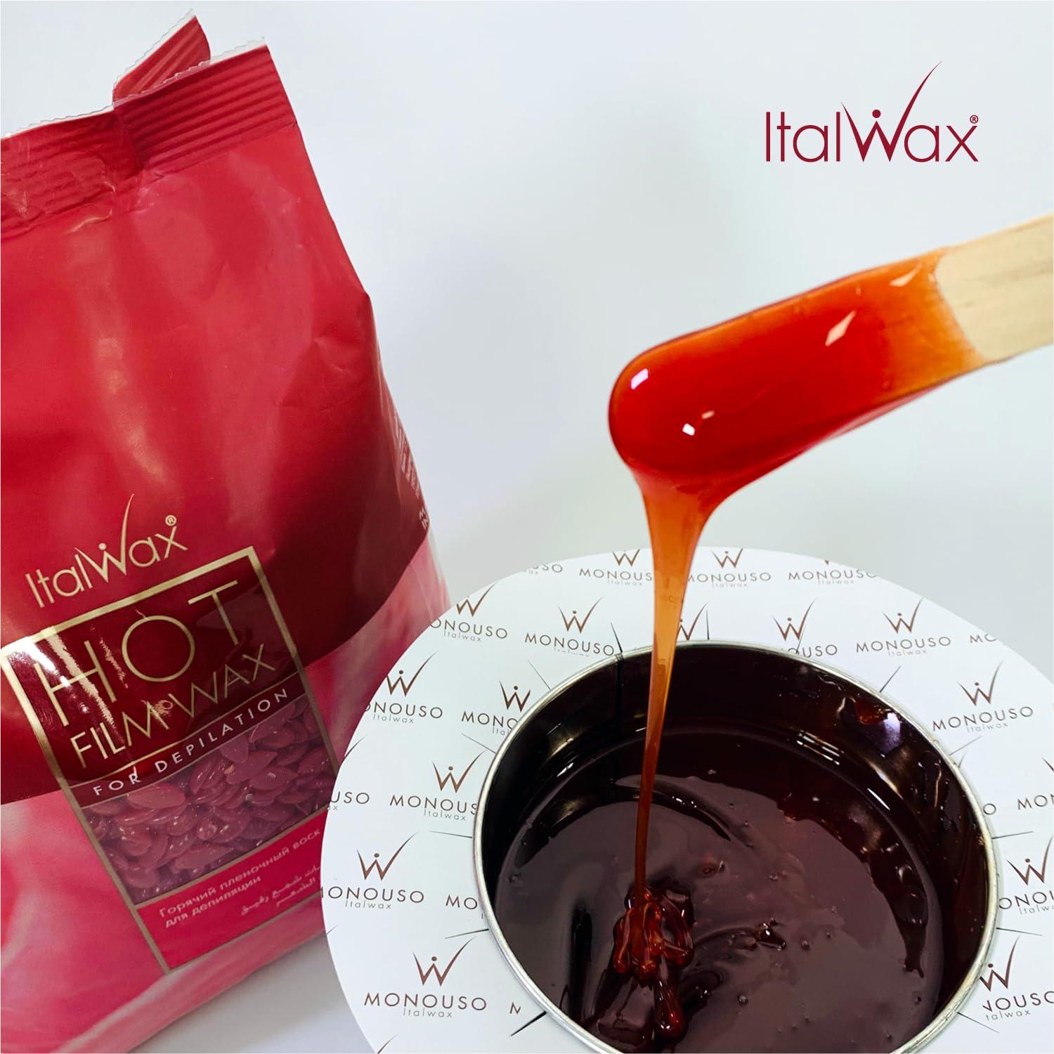 Italwax Italwax Hard Film Wax Rose 500g/ Sensitive Wax